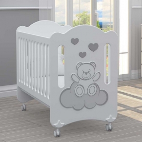 Bambino Casa Dolce Baby - Бебешко креватче Light Gray